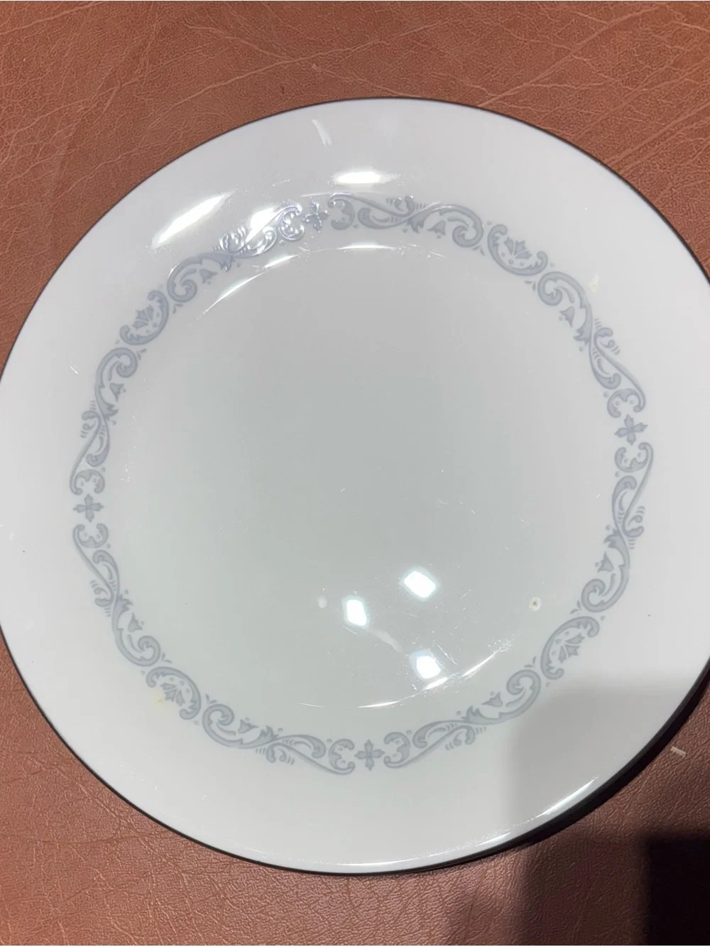 Silver Scroll China by Minton